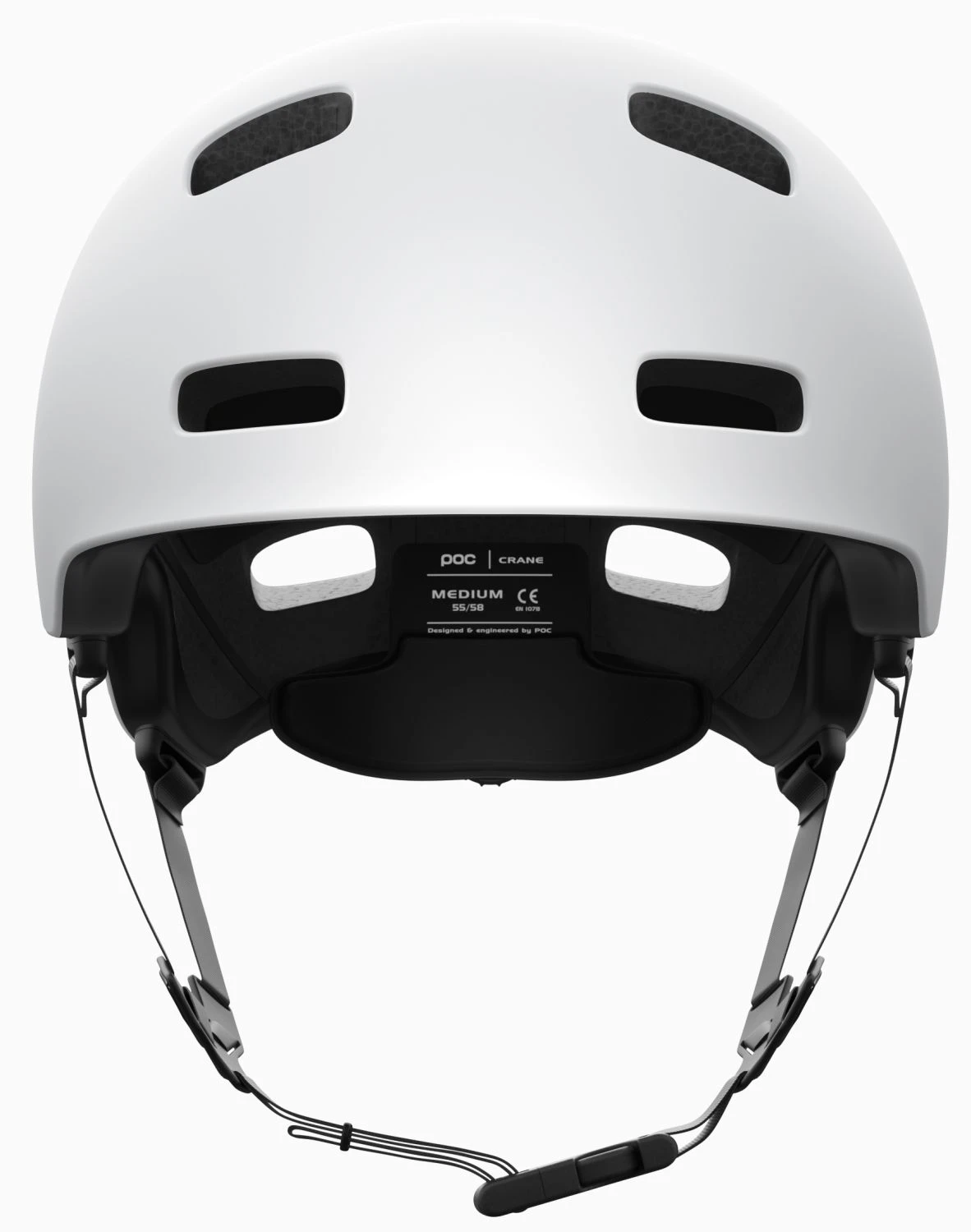 POC Crane MIPS Fahrradhelm - Hydrogen White Matt 2 POC Crane MIPS Fahrradhelm - Hydrogen White Matt – Bild 2