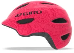 Giro Scamp Kinder Fahrradhelm - Bright Pink/pearl