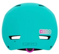 Giro Dime FS Kinder-Skatehelm - Matte Screaming Teal -Fahrradhelme Store 200184025 giro dime fs youth matte screaming teal back