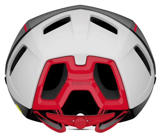Giro Vanquish Mips Aero-Rennradhelm - Mat Black/white/red 4 Giro Vanquish Mips Aero-Rennradhelm - Mat Black/white/red – Bild 4
