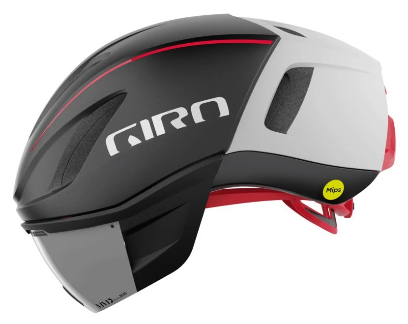 Giro Vanquish Mips Aero-Rennradhelm - Mat Black/white/red 1 Giro Vanquish Mips Aero-Rennradhelm - Mat Black/white/red