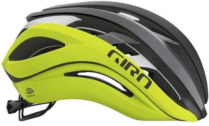 Giro AETHER Spherical Mips Rennradhelm - Mat Black Fade/highlight Yellow 3 Giro AETHER Spherical Mips Rennradhelm - Mat Black Fade/highlight Yellow – Bild 3