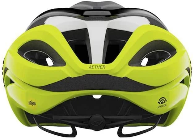 Giro AETHER Spherical Mips Rennradhelm - Mat Black Fade/highlight Yellow 4 Giro AETHER Spherical Mips Rennradhelm - Mat Black Fade/highlight Yellow – Bild 4