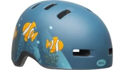 Bell Lil Ripper Kinder Fahrradhelm - Mat Gray/blue Fish -Fahrradhelme Store 210208009 bell lil ripper matte grey blue fish 5