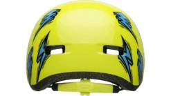 Bell Lil Ripper Kinder Fahrradhelm - Hi-viz/blue Bolt 9 Bell Lil Ripper Kinder Fahrradhelm - Hi-viz/blue Bolt -Fahrradhelme Store 210208015 bell lil ripper youth helmet bolt gloss hi viz back