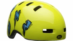 Bell Lil Ripper Kinder Fahrradhelm - Hi-viz/blue Bolt 10 Bell Lil Ripper Kinder Fahrradhelm - Hi-viz/blue Bolt -Fahrradhelme Store 210208015 bell lil ripper youth helmet bolt gloss hi viz front right