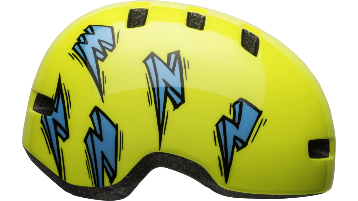Bell Lil Ripper Kinder Fahrradhelm - Hi-viz/blue Bolt 3 Bell Lil Ripper Kinder Fahrradhelm - Hi-viz/blue Bolt – Bild 3