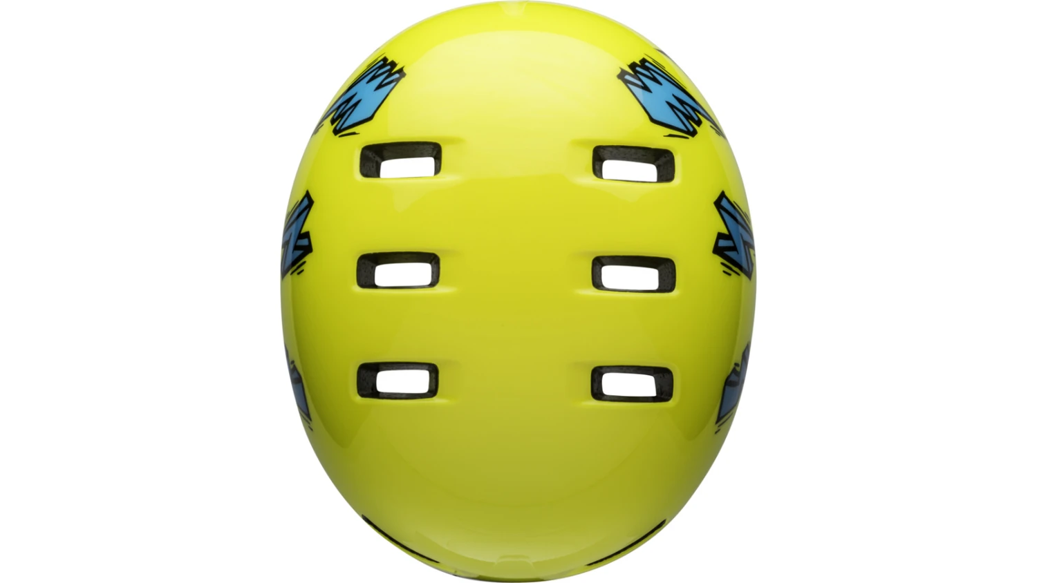 Bell Lil Ripper Kinder Fahrradhelm - Hi-viz/blue Bolt 6 Bell Lil Ripper Kinder Fahrradhelm - Hi-viz/blue Bolt – Bild 6