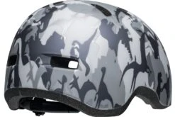 Bell Lil Ripper Kinder Fahrradhelm - Camosaurus -Fahrradhelme Store 210208027 bell lil ripper camosaurus matte gray silver back right