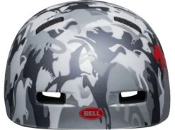 Bell Lil Ripper Kinder Fahrradhelm - Camosaurus -Fahrradhelme Store 210208027 bell lil ripper camosaurus matte gray silver front