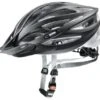 Uvex Oversize XXL Fahrradhelm - Black Mat Silver