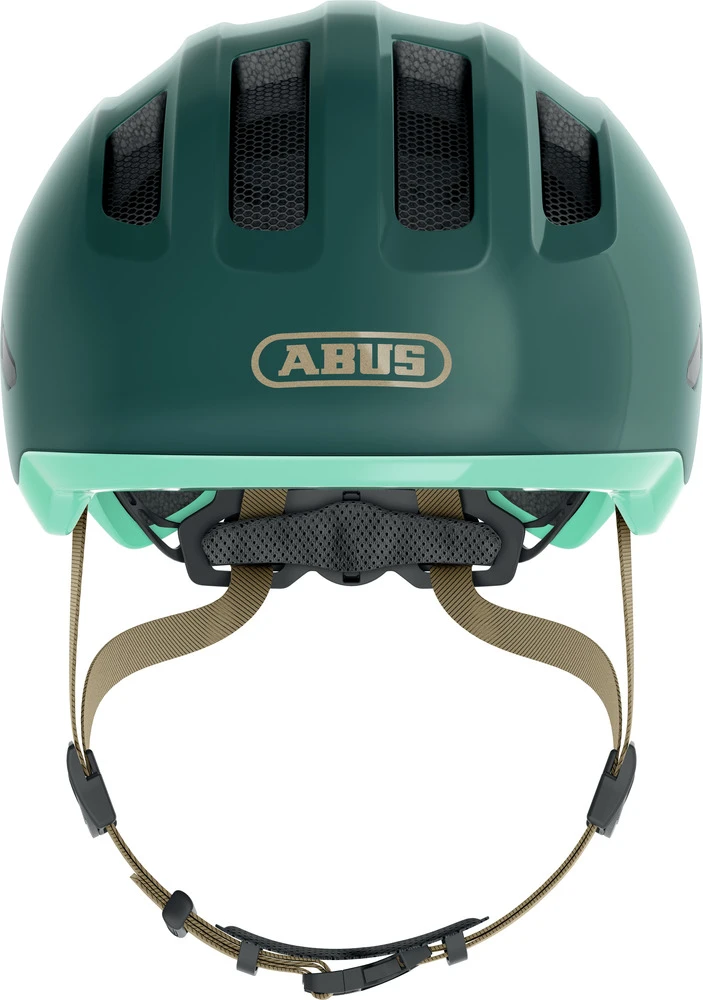 ABUS Smiley 3.0 ACE LED Kinder-Fahrradhelm - Royal Green 2 ABUS Smiley 3.0 ACE LED Kinder-Fahrradhelm - Royal Green – Bild 2