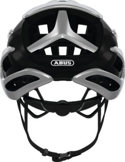 ABUS AirBreaker Rennradhelm - Gleam Silver -Fahrradhelme Store 81741 AirBreaker gleam silver rear 3