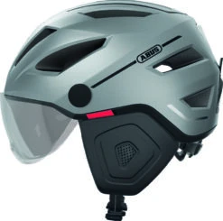 ABUS Pedelec 2.0 ACE Visier Fahrradhelm - Silver Edition