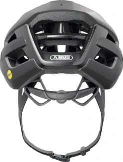 ABUS Powerdom Mips Rennradhelm - Velvet Black Mat -Fahrradhelme Store 91921 POWERDOME MIPS VELVET BLACK REAR CMYK