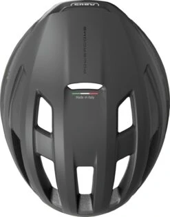 ABUS Powerdom Mips Rennradhelm - Velvet Black Mat -Fahrradhelme Store 91921 POWERDOME MIPS VELVET BLACK TOP CMYK
