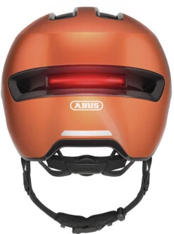 ABUS HUD-Y City- Fahrradhelm - Goldfish Orange -Fahrradhelme Store 91990 HUD Y GOLDFISH ORANGE REAR CMYK 3