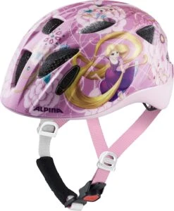 Alpina Ximo Kinder Fahrradhelm - Disney Rapunzel