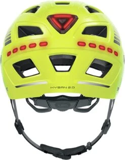 ABUS Hyban 2.0 LED Fahrradhelm - Signal Yellow Shiny 6 ABUS Hyban 2.0 LED Fahrradhelm - Signal Yellow Shiny -Fahrradhelme Store ABUS Hyban 2 0 Led Fahrradhelm signal yellow shiny 3