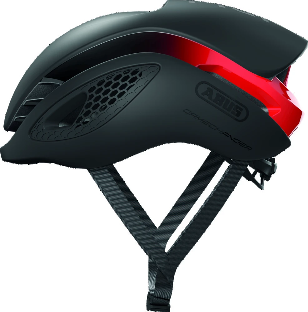 ABUS GameChanger Rennradhelm - Black/red 1 ABUS GameChanger Rennradhelm - Black/red