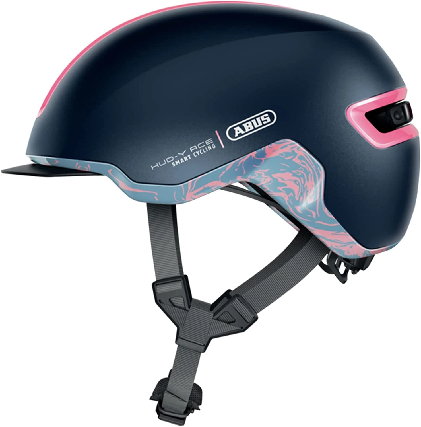 ABUS HUD-Y City- Fahrradhelm - Midnight Blue 1 ABUS HUD-Y City- Fahrradhelm - Midnight Blue