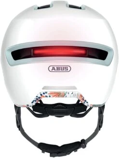 ABUS HUD-Y City- Fahrradhelm - Flower White Shiny 7 ABUS HUD-Y City- Fahrradhelm - Flower White Shiny -Fahrradhelme Store Abus Hud y city stadt fahrradhelm ebike helm flower white L 3