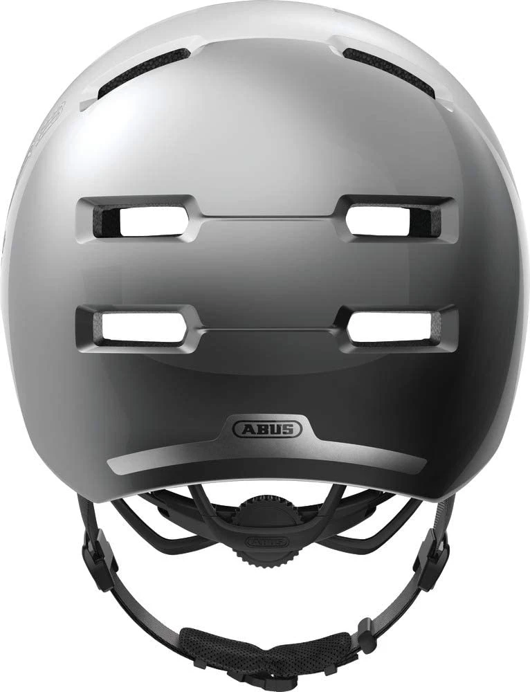 ABUS Skurb ACE Fahrradhelm Skatehelm-silver White 2 ABUS Skurb ACE Fahrradhelm Skatehelm-silver White – Bild 2