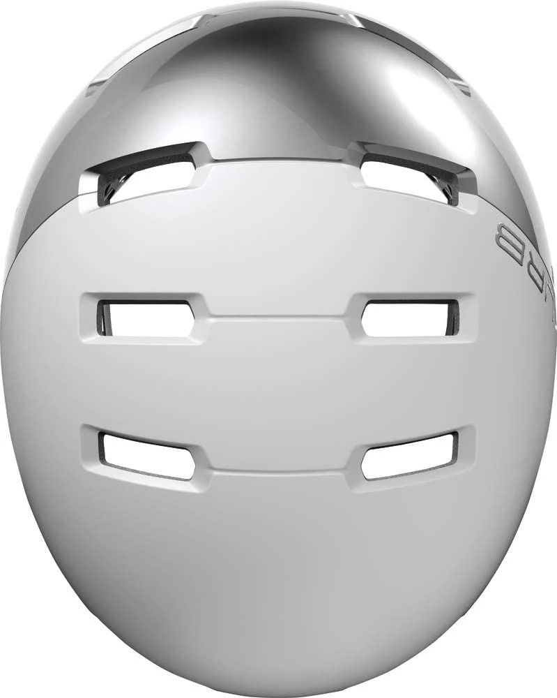 ABUS Skurb ACE Fahrradhelm Skatehelm-silver White 3 ABUS Skurb ACE Fahrradhelm Skatehelm-silver White – Bild 3