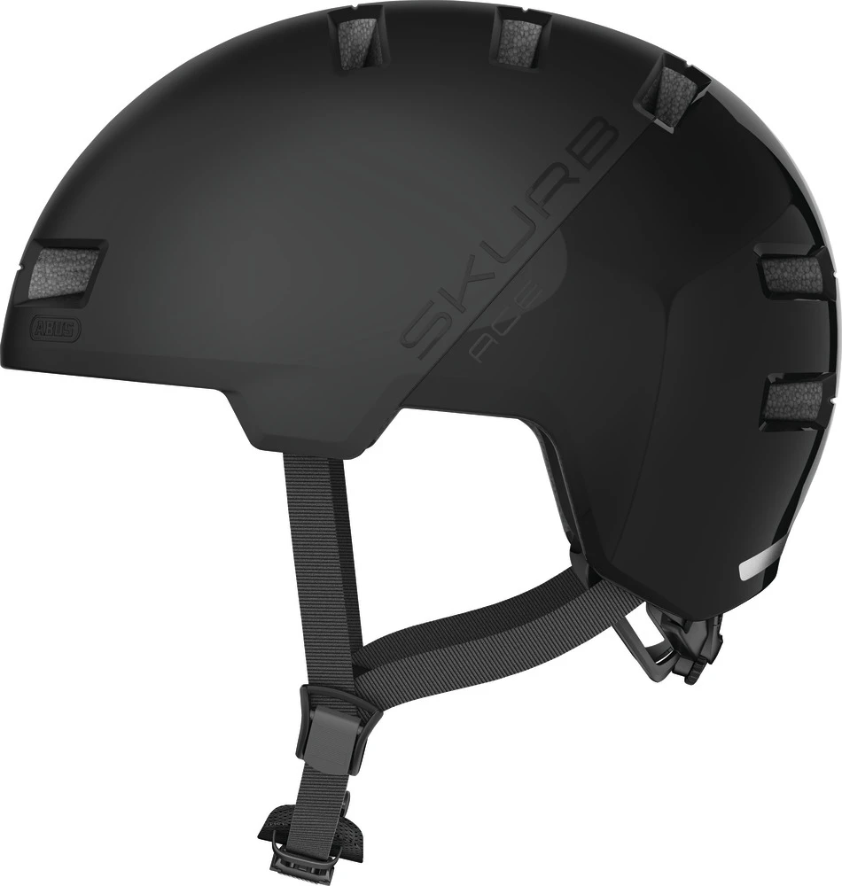 ABUS Skurb ACE Fahrradhelm Skatehelm-velvet Black 1 ABUS Skurb ACE Fahrradhelm Skatehelm-velvet Black