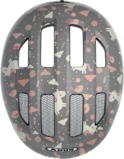 ABUS Smiley 3.0 Kinder-Fahrradhelm - Grey Horse -Fahrradhelme Store Abus Smiley 3 0 kinder fahrradhelm grey horse 4