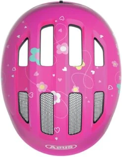 ABUS Smiley 3.0 Kinder-Fahrradhelm - Pink Butterfly -Fahrradhelme Store Abus Smiley 3 0 kinder fahrradhelm pink butterfly 4