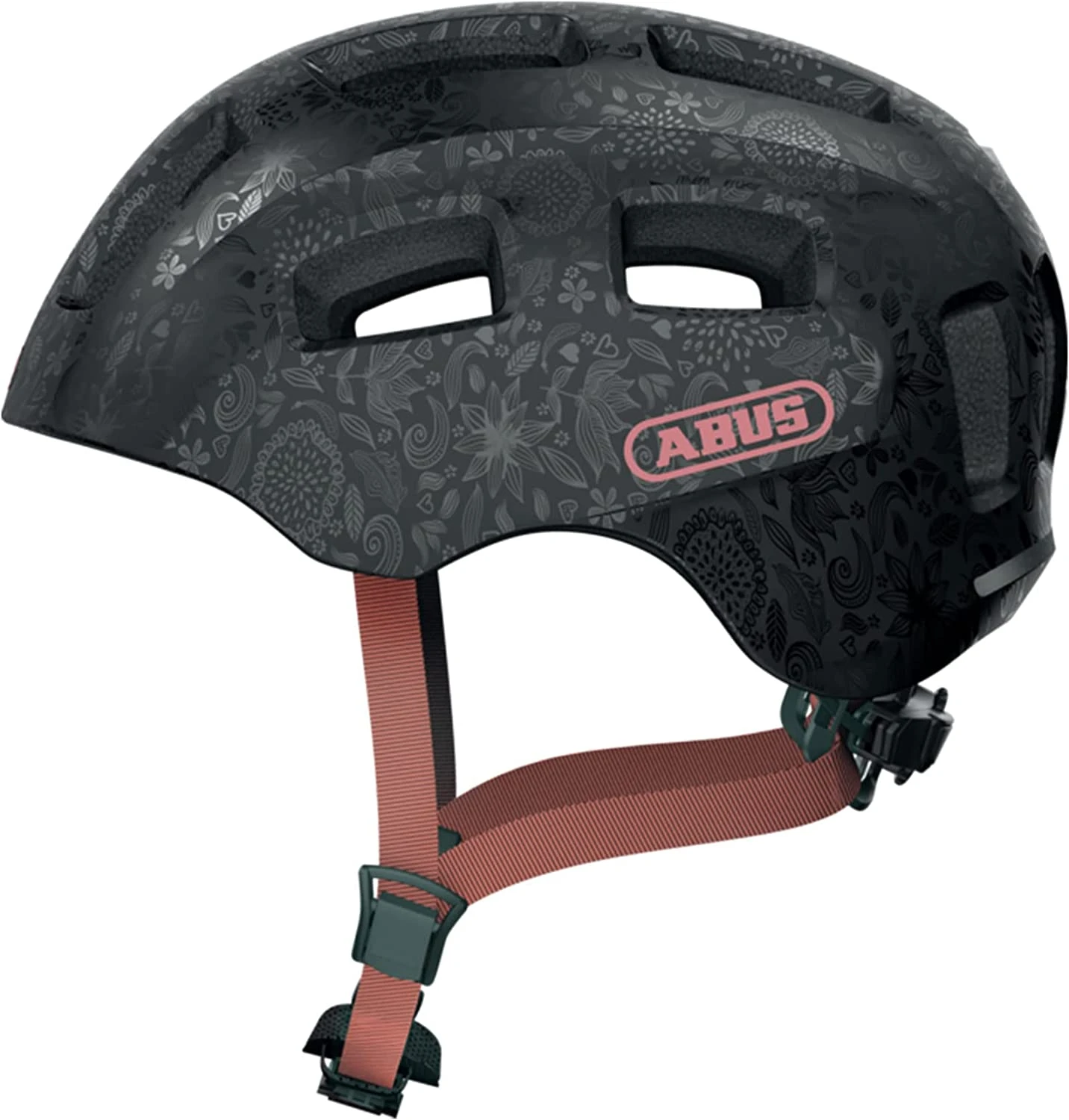 ABUS Youn-I 2.0 Junior-Fahrradhelm - Flower Art 1 ABUS Youn-I 2.0 Junior-Fahrradhelm - Flower Art