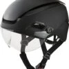 Alpina Altona M Visier-Fahrradhelm - Black Stealth Matt