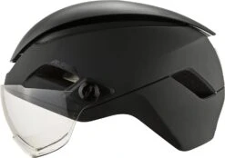 Alpina Altona M Visier-Fahrradhelm - Black Stealth Matt -Fahrradhelme Store Alpina Altona fahrradhelm mit Visier black Stealth matt schwarz 3