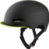 Alpina Brooklyn City Fahrradhelm - Black Neon Yellow Matt