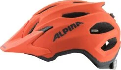 Alpina Carapax Jr. Fahrradhelm - Pumkin Orange Mat -Fahrradhelme Store Alpina Carapax junior Kinder Fahrradhelm pumkin orange blue mat 3