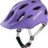 Alpina Carapax Jr. Flash Fahrradhelm - Purple Matt