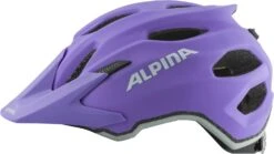 Alpina Carapax Jr. Flash Fahrradhelm - Purple Matt -Fahrradhelme Store Alpina Carapx jr Fahrradhelm Kinderfahrradhelm lila 4