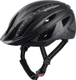Alpina Haga LED Fahrradhelm - Black Mat