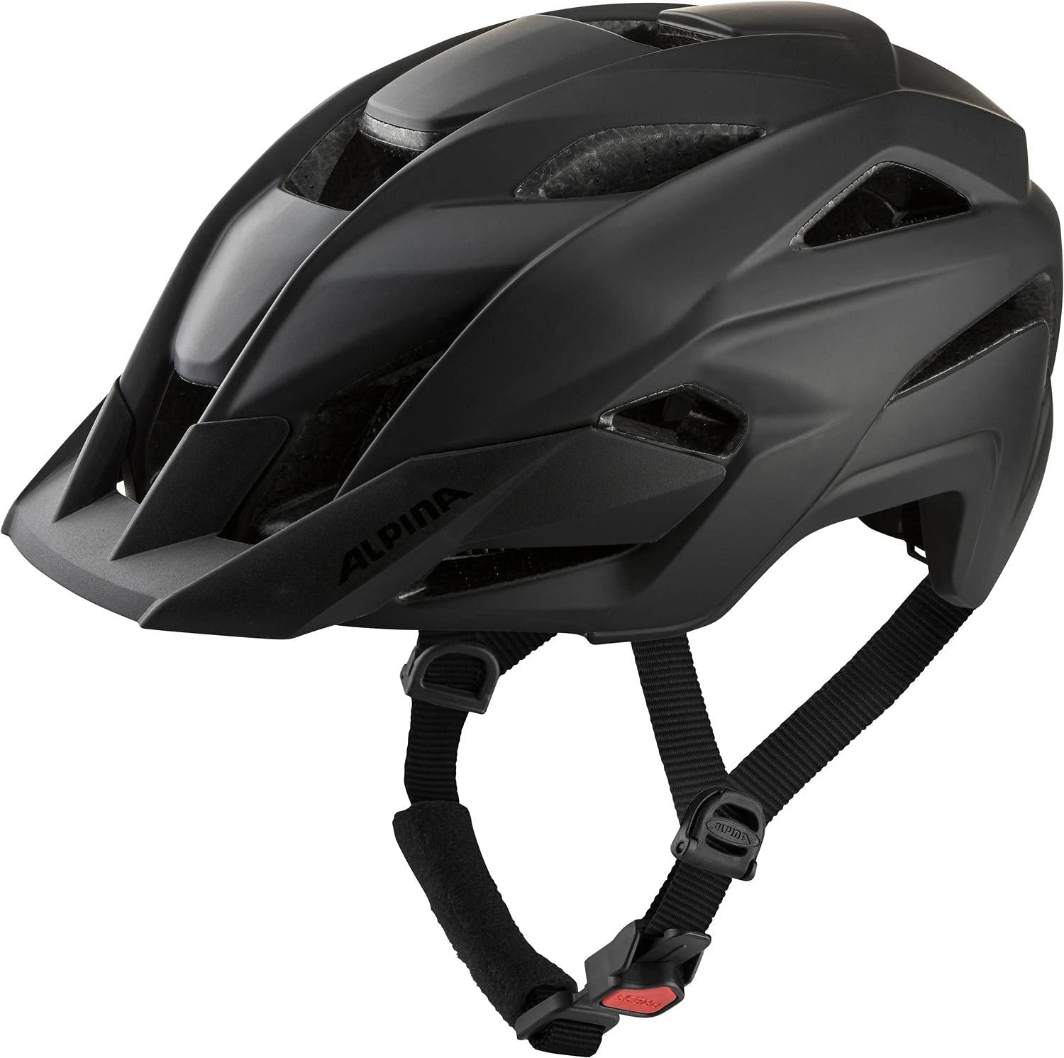Alpina Kamloop Fahrradhelm - Black Matt 1 Alpina Kamloop Fahrradhelm - Black Matt