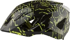Alpina Pico Kinder Fahrradhelm - Black-neon-yellow-gloss (glänzend) -Fahrradhelme Store Alpina Pico Kinder Fahrradhelm black neon yellow gloss 3