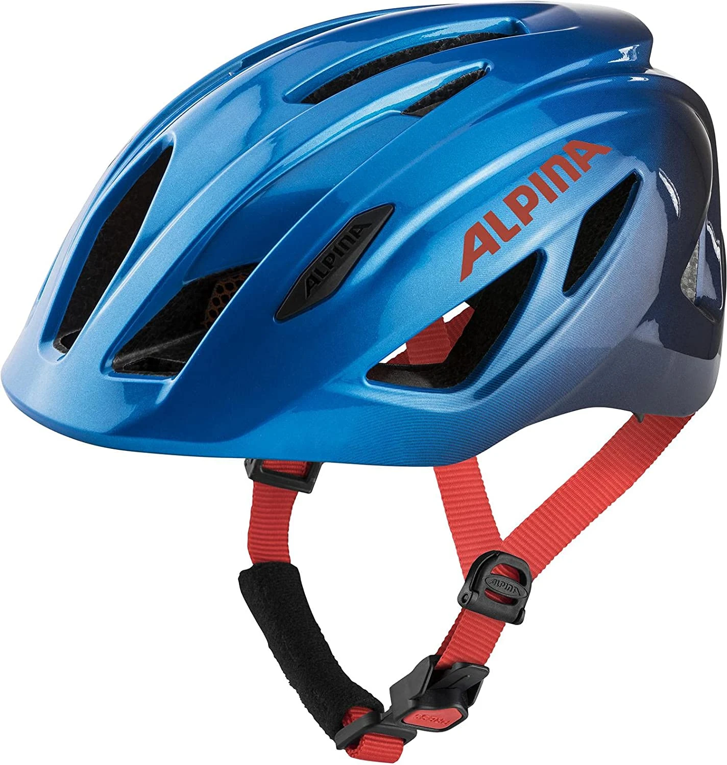 Alpina Pico Kinder Fahrradhelm - True-blue-gloss (glänzend) 1 Alpina Pico Kinder Fahrradhelm - True-blue-gloss (glänzend)