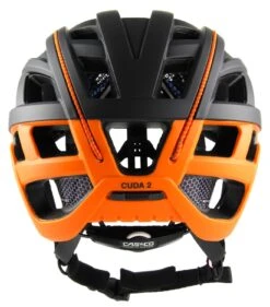 CASCO Cuda 2 Fahrradhelm - Schwarz Orange Matt -Fahrradhelme Store CASCO CUDA2 Black Orange back rgb 300dpi 04 1646