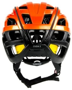 CASCO Cuda 2 Fahrradhelm - Orange-glanz -Fahrradhelme Store CASCO CUDA2 Orange Shiny back rgb 04 1644