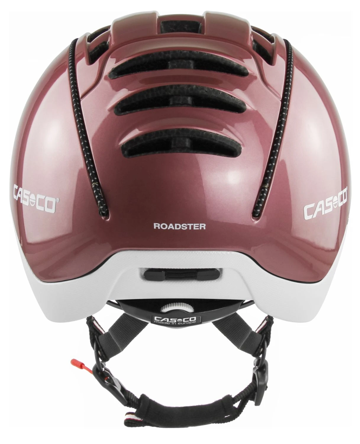 CASCO Roadster Fahrradhelm Ohne Visier - Englisch Rose Weiss 4 CASCO Roadster Fahrradhelm Ohne Visier - Englisch Rose Weiss – Bild 4