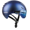 CASCO Roadster Plus Visier Fahrradhelm - Navy Metallic
