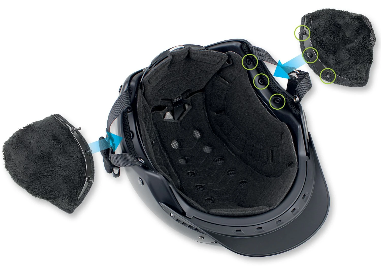 Winterpaket Für CASCO Helme Urbanic, MTB.E, E.Motion 2 Winterpaket Für CASCO Helme Urbanic, MTB.E, E.Motion – Bild 2