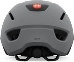 Giro Caden II LED Fahrradhelm - Matte Grey -Fahrradhelme Store Giro Caden II LED City Fahrradhelm mit Ruecklicht mat grey 4