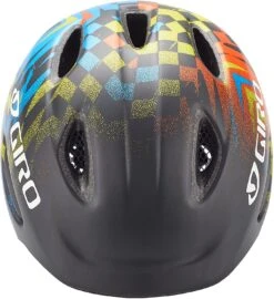 Giro Scamp Kinder Fahrradhelm - Matte Black Check Fade -Fahrradhelme Store Giro scamp kinderfahrradhelm matte black check fade 3