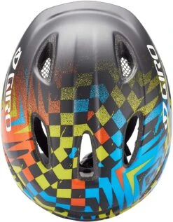Giro Scamp Kinder Fahrradhelm - Matte Black Check Fade -Fahrradhelme Store Giro scamp kinderfahrradhelm matte black check fade 6